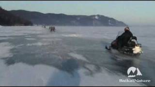 Lac Baikal en motoneige avec BaikalNature [upl. by Iny817]