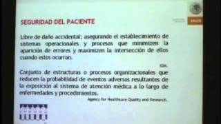 Seguridad del Paciente conceptos básicos [upl. by Mullane712]