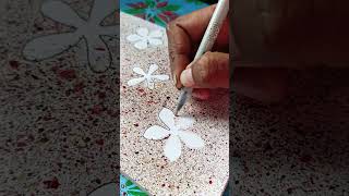 Flower Petal Painting 🎨 Painting With Flower Petal [upl. by Carolyn]