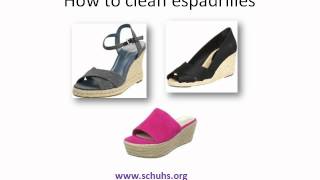 How to clean espadrilles [upl. by Hermina]