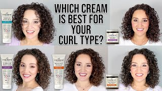 How to Choose the Right CreamLeaveIn for your Curl Type  Curlsmith Cream Comparison [upl. by Cerracchio]