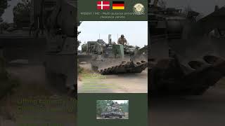 WiSENT 1 MC  Multipurpose armored mine clearance vehicle military defence army [upl. by Ecirrehs]