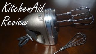 KitchenAid Review  KitchenAid Architect Hand Mixer Review [upl. by Eidas718]