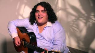 Jonathan Antoine  acoustic performance Arrivederci Roma [upl. by Martainn668]