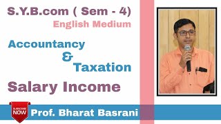 Taxation  Salary income  HRA Sum 2  Sybcom Sem 4  EM [upl. by Siugram]