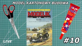 BA 64B Modelik 125 Model Kartonowy 10 Wklejamy drzwi Archiwum Live [upl. by Attikin]