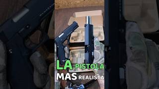 Las PISTOLAS Mas Realistas en Airsoft✅💥 airsoft curiosidades noticias shorts [upl. by Ecnesse]