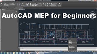 AutoCAD MEP Tutorial for Beginners [upl. by Wayland]