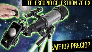 🎖 Telescopio CELESTRON 70 DX con DESCUENTO Review y Características Telescopio Portátil de Viaje [upl. by Fotzsyzrk596]