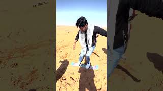 DUBAI DESERT ME GIR GAYA 🏜️😂 shorts vlog [upl. by Larkins]