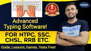 Best Typing Software For NTPC CHSL RRB  Free Best Typing Software For PC  Typing Master Free [upl. by Pattani]