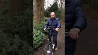 Sitgo Electric loopfiets zitstep voor volwassenen  testrit mijnh Mantel [upl. by Assener]