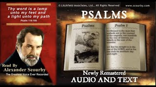 19 New  Book of Psalms  Read by Alexander Scourby  AUDIO amp TEXT  FREE on YouTube  GOD IS LOVE [upl. by Arbrab700]