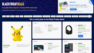 ACTUAL 2023 Walmarts Black Friday Ad Nov 24  Deals Available Now [upl. by Kling]