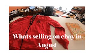 whats selling on ebay in August [upl. by Amaras41]