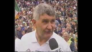 Mick ODwyer interview after Kildare v Offaly 2000quotWas it a drawquot [upl. by Ocsinarf]