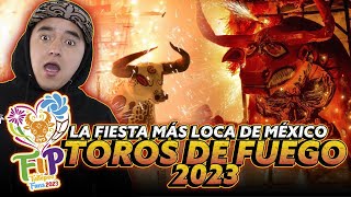 QUEMA DE TOROS TULTEPEC 2023 🔥 La fiesta MAS PELIGROSA de MEXICO [upl. by Byler]