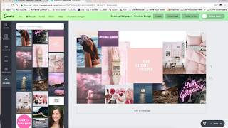 How to create your 2024 Vision Board in Canva [upl. by Niaz]