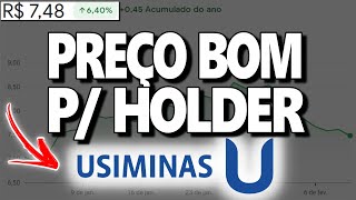 USIM5 COMO INVESTIR NA USIMINAS PENSANDO NO LONGO PRAZO [upl. by Partan782]