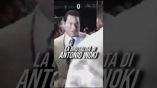 ANTONIO INOKI COLPISCE un CAMPIONE MMA [upl. by Chladek]