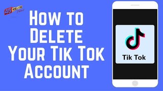 How to delete a TikTok account permanently in 2 minutes  Easy method [upl. by Patrick]