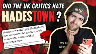 NEWS did the UK critics hate HADESTOWN  west end musical review roundup [upl. by Alesiram]