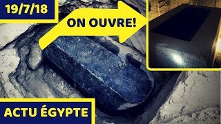 Le Mystérieux Sarcophage en Granit a été OUVERT [upl. by Nirrac739]