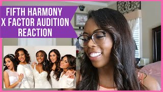 Fifth Harmony X Factor Audition Reaction 4YearsofFifthHarmony [upl. by Ialda]