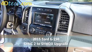 SYNC 2 to SYNC 3 Upgrade  2015 Ford F150 [upl. by Yance]