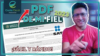 ►🔥 DESCARGAR EL PDF DE LA FIEL🔥SAT 2023 [upl. by Lucky621]