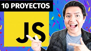 🔥 10 PROYECTOS COMPLETOS EN JAVASCRIPT [upl. by Rodriguez]