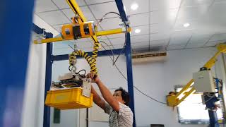 Demo Air Balancer with GripperOverheadCranePart 1 [upl. by Benedicto]