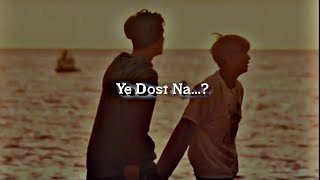 Dosti sad status 😓 friendship sad status 😭 New Dosti status 💯 New Broken status 🥺 friend sad status [upl. by Alemat]