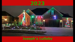 Josephs Lullaby  MercyMe Xlights Mockup 2023 [upl. by Selena418]