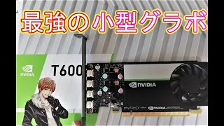 Quadroグラボ、NVIDIA T600ゲーム性能検証動画 [upl. by Asp882]