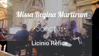 Sanctus de la Misa Regina Martirum  Ricinio Refice [upl. by Lyrrehs253]