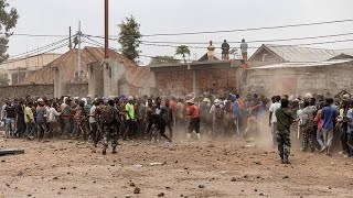 At least 5 dead on the second day of antiMonusco protests in Eastern DRC [upl. by Sidnala]