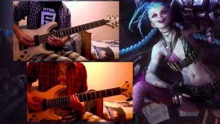 League of Legends  Get Jinxed guitar cover  tab [upl. by Harms]