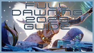 The Full Cookie Memento amp Seal Guide For The Dawning 2023 [upl. by Dannye]