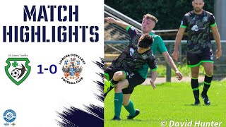 St James Swifts 1 v 0 Lisburn Distillery 1082024 Match Highlights amp Post Match Interview [upl. by Nevin]