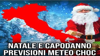 🛑⚠️ quotMai successo primaquot Natale e Capodanno previsioni meteo choc ci sarà un cAltro [upl. by Hsoj]