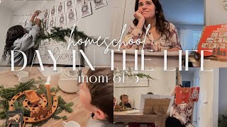 Homeschool Day in the Life  Mom of 5  real life  Preschool through High school [upl. by Esile]