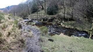 Yateholme  Holmbridge 4K walk 24 Mar 18 Highlights [upl. by Audsley]