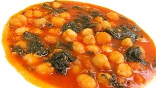 Garbanzos con Espinacas [upl. by Lebiram]