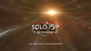 Factional Warfare Solo PvP  T1 destroyers 1  Algos menace [upl. by Flanigan]