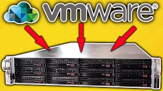 Установка и настройка VMware vSphere Hypervisor ESXi 7  How to install and configure VMware ESXi 7 [upl. by Reilly]