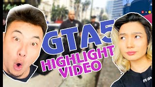 GTA V HIGHLIGHTS WITH MY CUTTIE made by Otgonno [upl. by Pevzner]