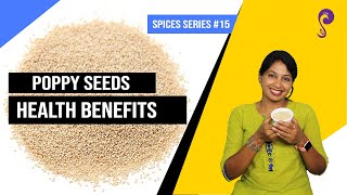 Poppy Seeds  Health Benefits insomnia skincare bonehealth [upl. by Elden]