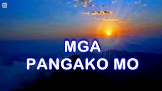 MGA PANGAKO MO With Lyrics [upl. by Pearla]