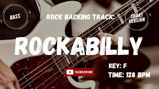 Rockabilly Bass backing track jam [upl. by Halona]